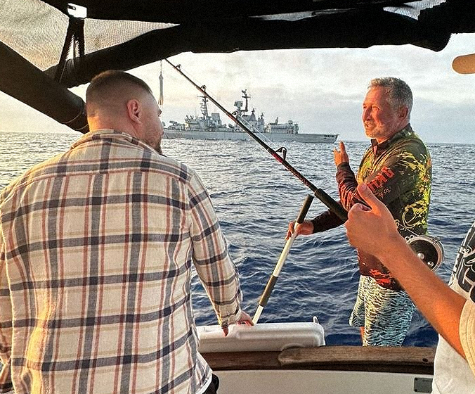 Fishing adventure on the Mediterranean